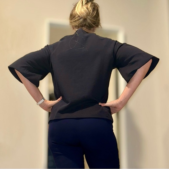 NWT Madewell Women's Navy Top - Picture 2 of 8